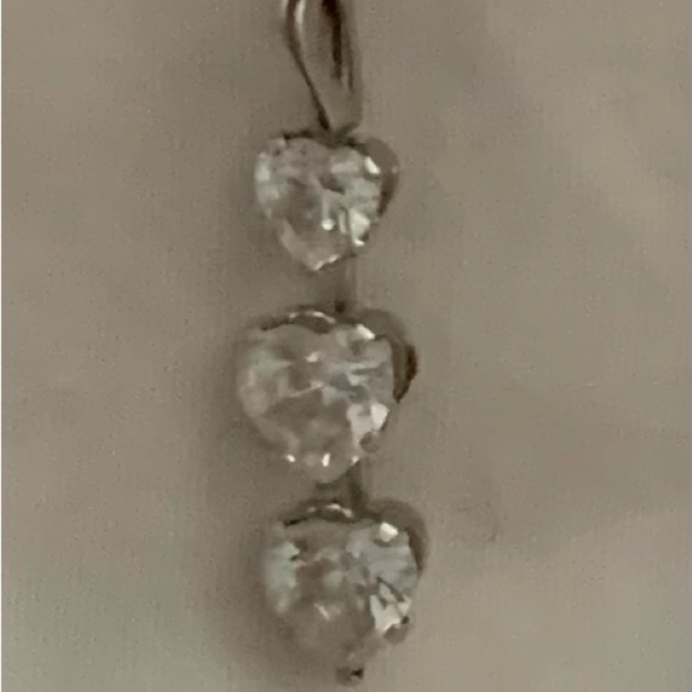 Sterling Silver Heart Pendant ❤️❤️❤️